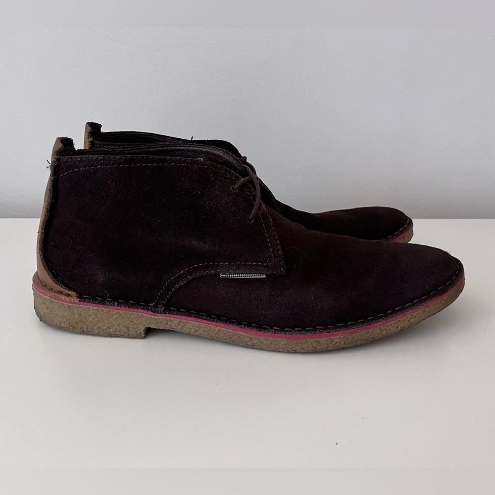 Ben Sherman brown suede men’s booties